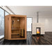 Golden Designs 2 Person Traditional Steam Sauna - Sundsvall Edition Living Room