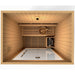 Golden Designs 2 Person Traditional Steam Sauna - Sundsvall Edition Top View
