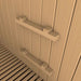 Golden Designs 6 Person Traditional Steam Sauna - Osla Edition Stove Location 3D View