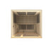 Golden Designs Dynamic 2-person Ultra Low EMF FAR Infrared Sauna - Llumeneres Edition Top View