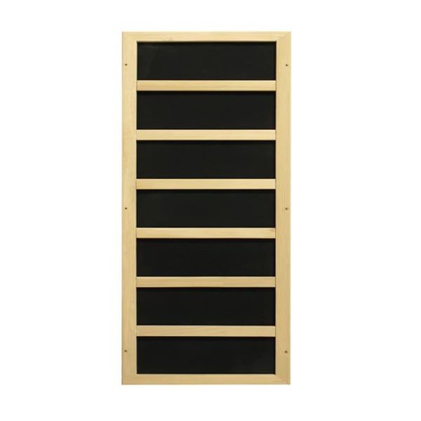 Golden Designs Dynamic 2-person Ultra Low EMF FAR Infrared Sauna - Llumeneres Edition Wall Panel