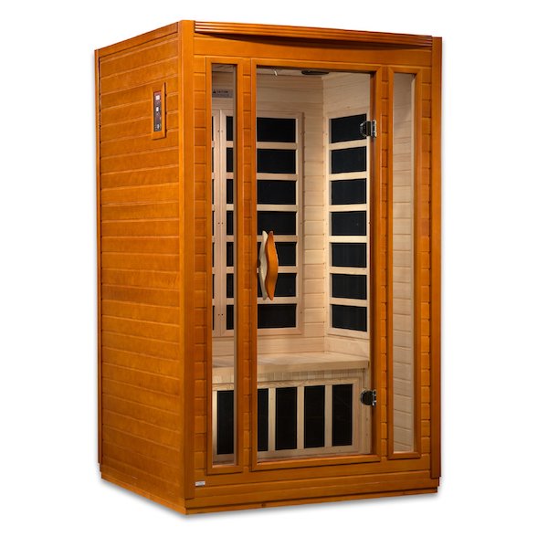 Dynamic San Marino 2-Person Low EMF FAR Infrared Sauna (Canadian Hemlock)