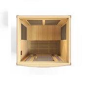Dynamic San Marino 2-Person Low EMF FAR Infrared Sauna (Canadian Hemlock)