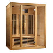 Maxxus Bellevue 3-Person Low EMF FAR Infrared Sauna (Canadian Hemlock)