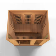 Maxxus 3-Person Low EMF FAR Infrared Sauna (Canadian Red Cedar)
