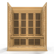 Maxxus 4-Person Low EMF FAR Infrared Sauna (Canadian Hemlock)