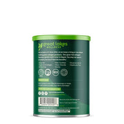 Great Lakes Wellness Unflavored Collagen 10oz Back View