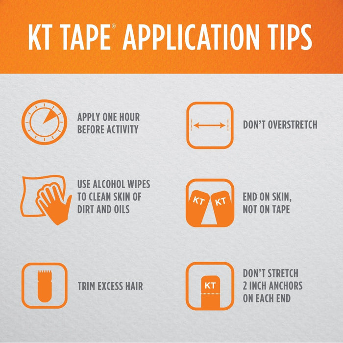 KT Tape Original Un-Cut Kinesiology Tape