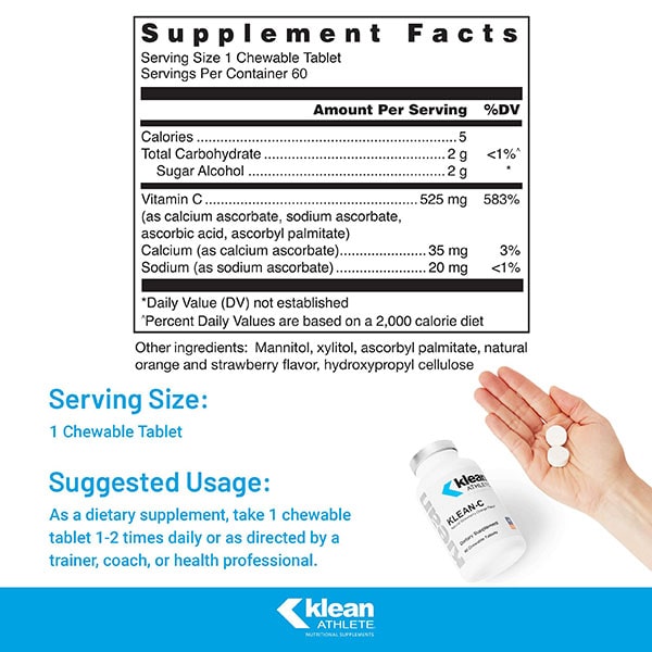 Klean-C™ Supplement Facts