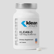 Klean-D™ 5000 IU Front View With Tablet