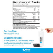 Klean Hydration™ 358 g Supplement Facts
