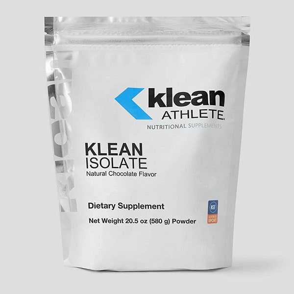 Klean Isolate™ Natural Chocolate Flavor Front View 580 g