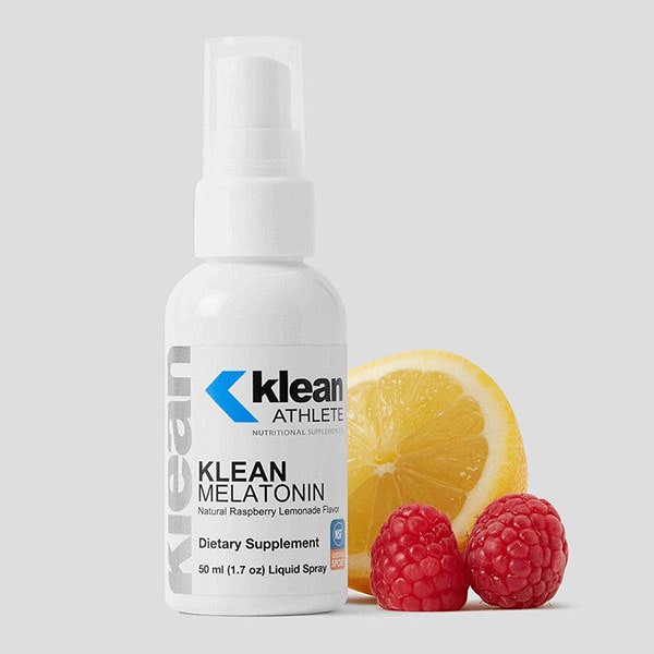 Klean Melatonin Front View With Fruits