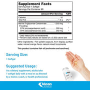 Klean Omega™ Supplement Facts