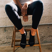 Lasso Performance Compression Socks - Black Low Tab Details 2