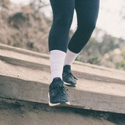 Lasso Performance Compression Socks - White Crew Details 6