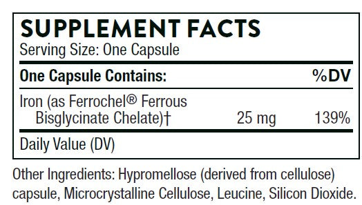 Thorne Iron Bisglycilnate