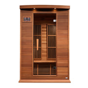 Maxxus 2-Person Near Zero EMF FAR Infrared Sauna (Canadian Red Cedar)