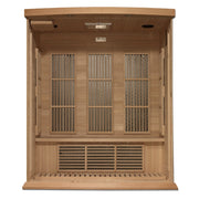 Maxxus 3-Person Near Zero EMF FAR Infrared Sauna (Canadian Hemlock)