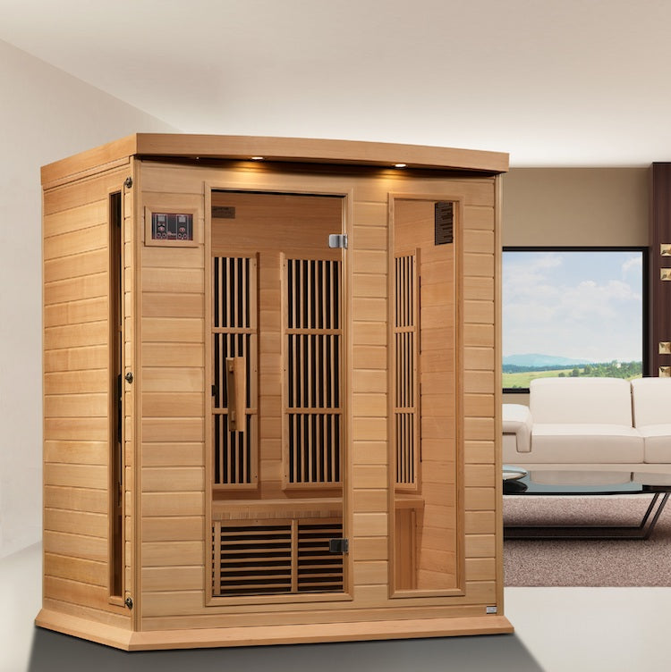Maxxus 2-Person Near Zero EMF FAR Infrared Sauna