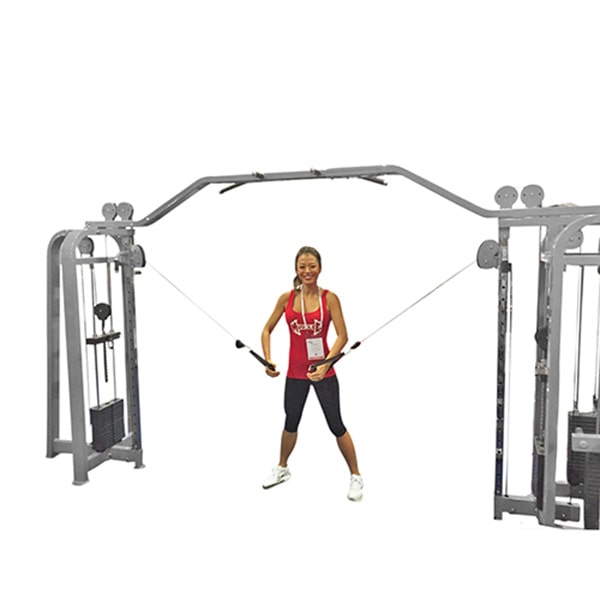 Muscle D Fitness Compact Cable Crossover MDM-CCC 3D View