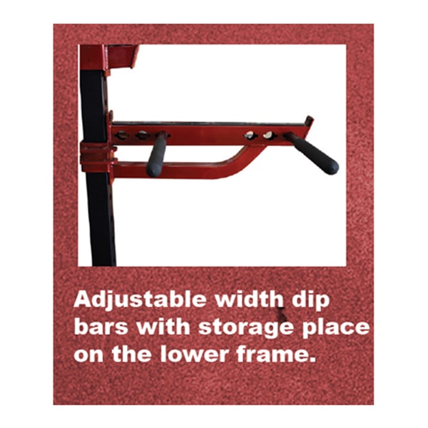 Muscle D Fitness Compact Half Rack MD-CHR Adjustable