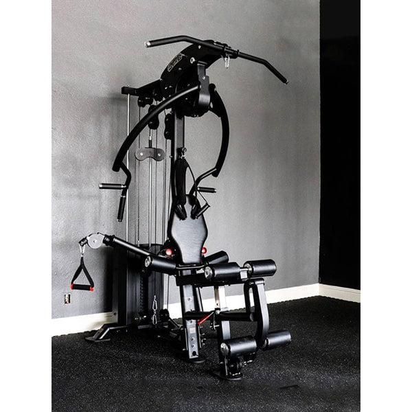Muscle D Fitness Compact Single Stack Gym MDM-1CSSM Front Side View