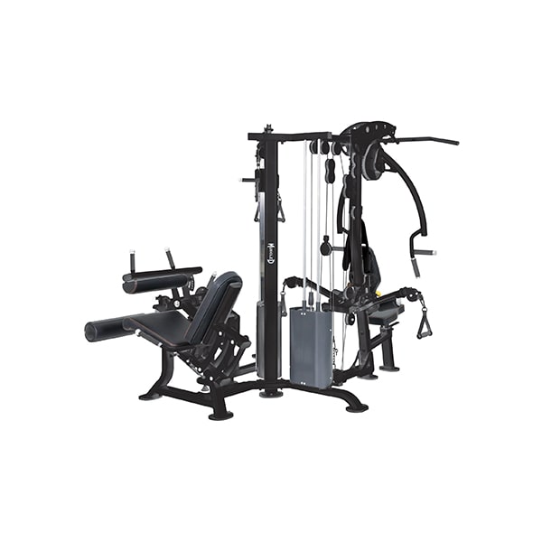 Muscle D Fitness Corner Multigym MDM-2CM 3D View Black