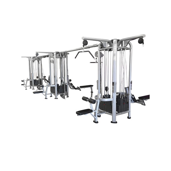 Muscle D Fitness Deluxe 12 Stack Jungle Gym Version A MDM-12SA 3D View