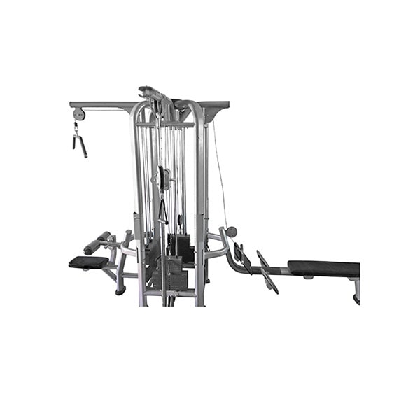 Muscle D Fitness Deluxe 4 Stack Jungle Gym Version A MDM-4SA 3D View