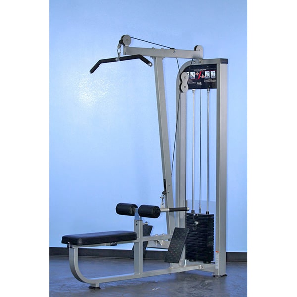 Muscle D Fitness Dual Function Line LatLow Row Combo Machine MDD-1004 Front View