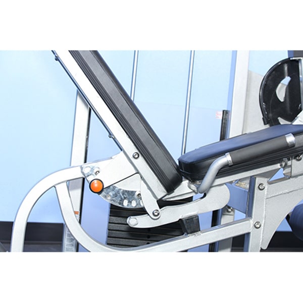 Muscle D Fitness Dual Function Line Leg ExtensionProne Leg Curl Combo Machine MDD-1007 Side View