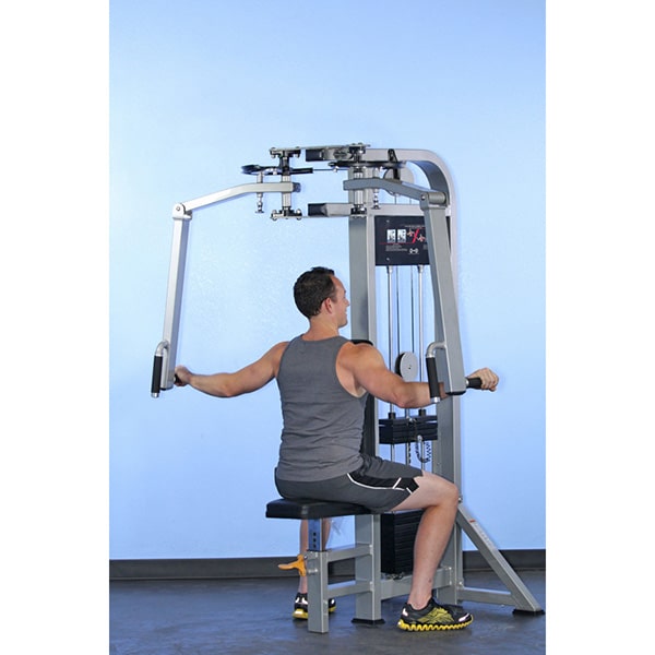 Muscle D Fitness Dual Function Line Pec DeckRear Delt Combo Machine MDD-1003 Excercise 1