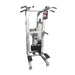Muscle D Fitness Dual Function Line Weight Assisted Chin Dip Combo Machine with Roller Bearings MDD-1008A 3D View