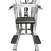 Muscle D Fitness Dual Function Line Weight Assisted Chin Dip Combo Machine with Roller Bearings MDD-1008A Front View