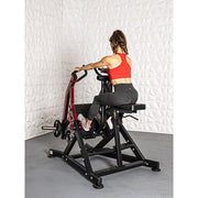 Muscle D Fitness Elite Leverage II Seated Low Row (SLR) Excercise 1
