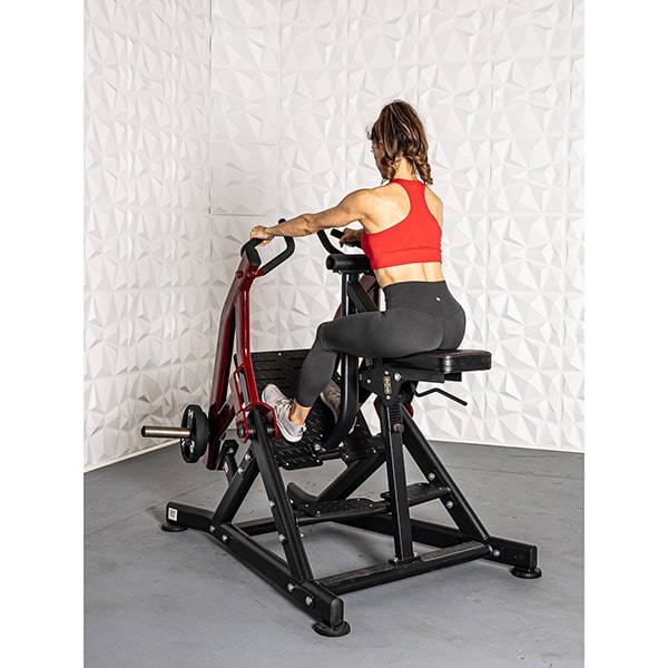 Muscle D Fitness Elite Leverage II Seated Low Row (SLR) Excercise 1
