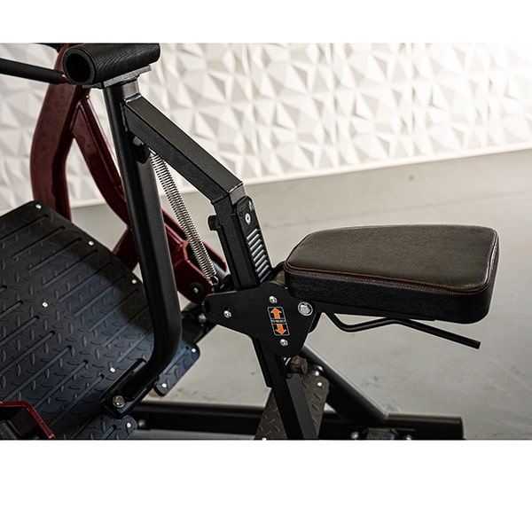 Muscle D Fitness Elite Leverage II Seated Low Row (SLR) Side View