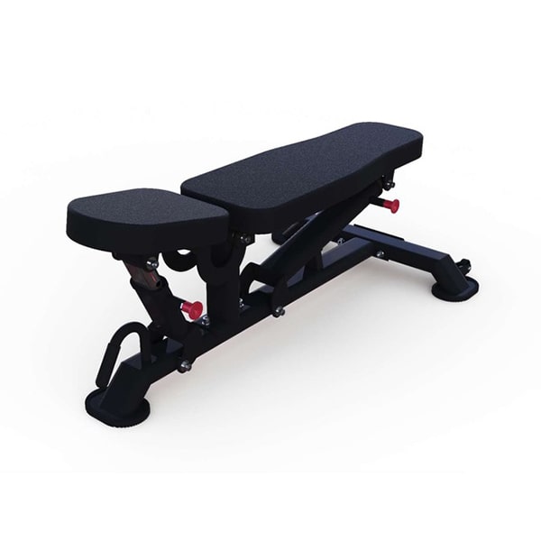 Muscle D Fitness Flat to Incline Bench (Vertical Style) RL-FTIV 3D View Flat
