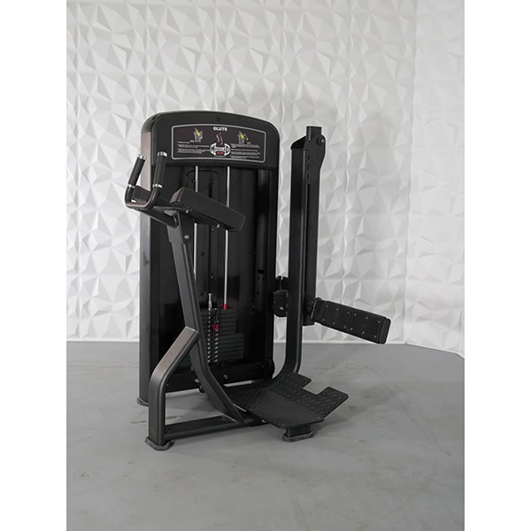 Muscle D Fitness Glute 3D View Black