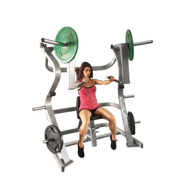 Muscle D Fitness Iso-Lateral Chest Press Front View