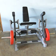 Muscle D Fitness Iso Lateral Leg Extension Front View
