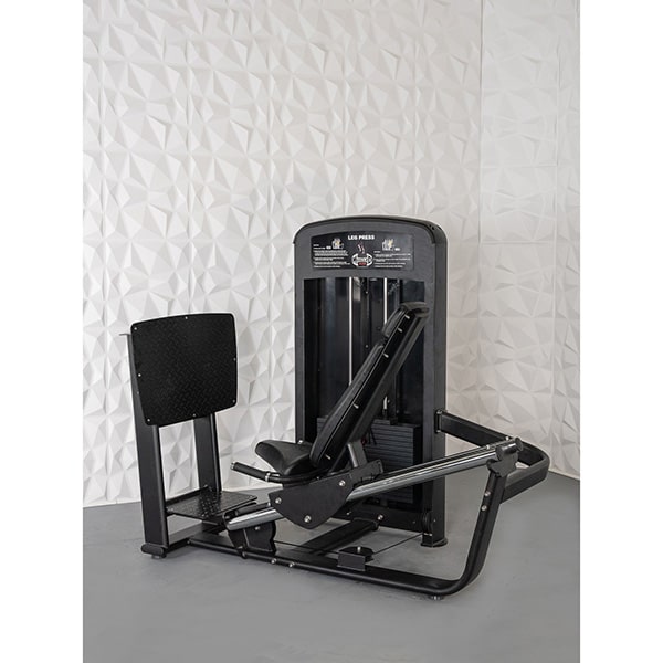 Muscle D Fitness Leg Press 3D View Black