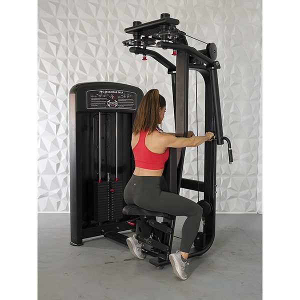 Muscle D Fitness Pec DeckRear Delt Excercise 1