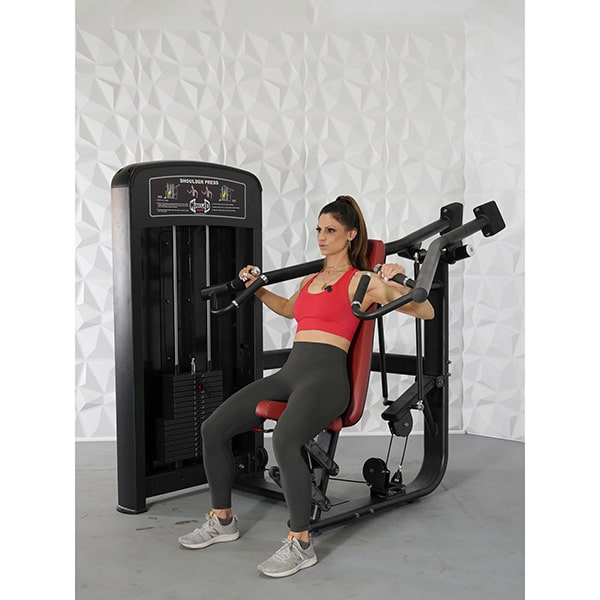 Muscle D Fitness Shoulder Press Excercise 3