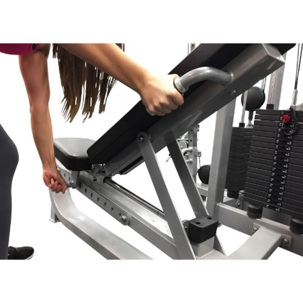 Muscle D Fitness The Compact – 4 Stack Multi Gym MDM-4SC Back Rest