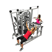 Muscle D Fitness The Compact – 4 Stack Multi Gym MDM-4SC Excercise 1
