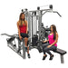 Muscle D Fitness The Compact – 4 Stack Multi Gym MDM-4SC Excercise 2