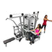 Muscle D Fitness The Compact – 4 Stack Multi Gym MDM-4SC Excercise 5