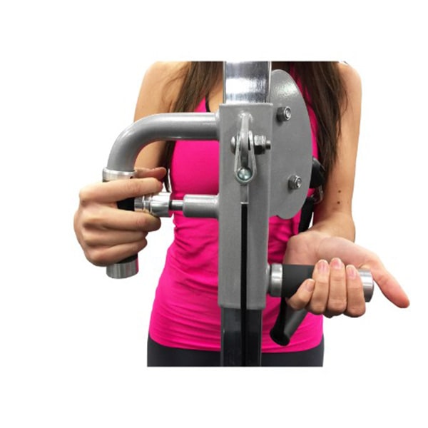Muscle D Fitness The Compact – 4 Stack Multi Gym MDM-4SC Front View Close
